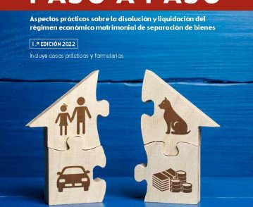 Oferta adquisición Guía aspectos prácticos sobre disolución y liquidación del régimen económico matrimonial de separación de bienes