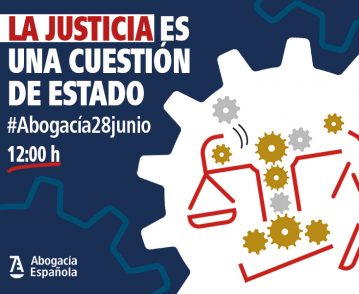 La Justicia es una cuestión de estado. Concentración de profesionales de la Abogacía el 28 de junio a las 12 en el Palacio de Justicia de Navarra